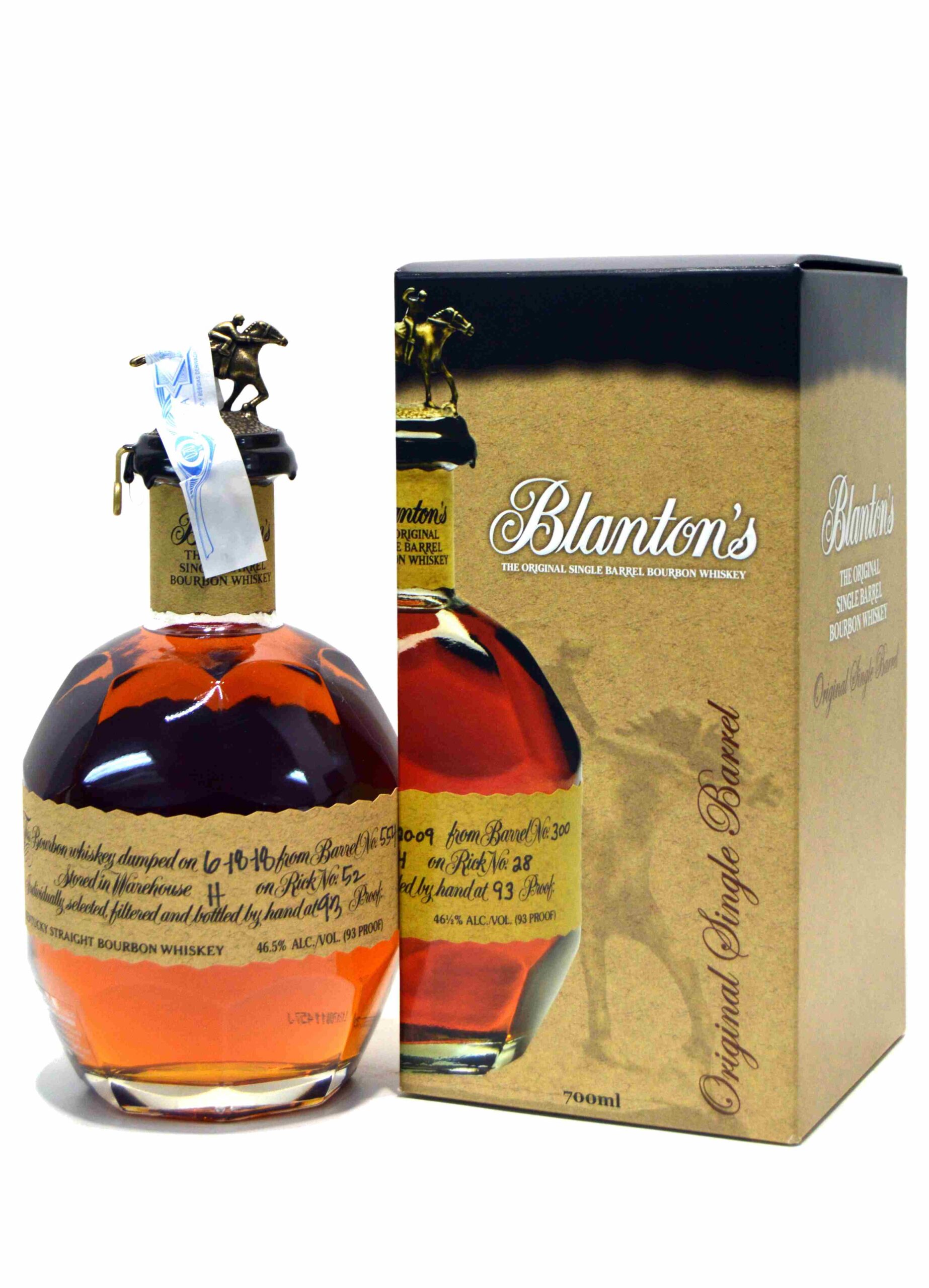 Whisky Blanton's Original Bourbon - Caviste Caen