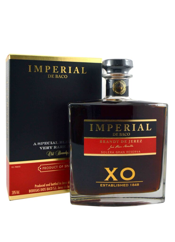 Imperial de Baco XO Brandy de Jerez 】 Vinos Baco