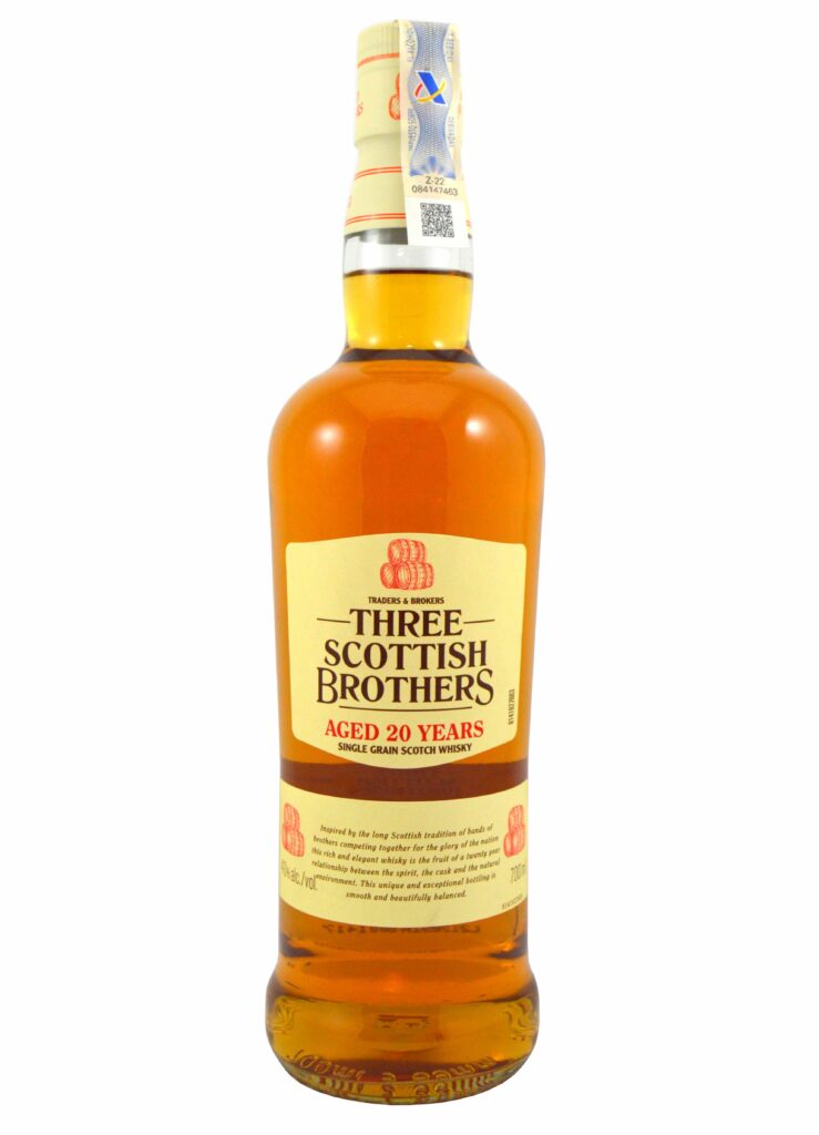 Three Scottish Brothers - 20 Years Old - Single Grain 】| Vinos Baco