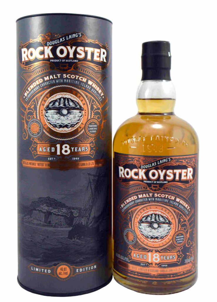 Rock Oyster 18 Years Old 】 Vinos Baco