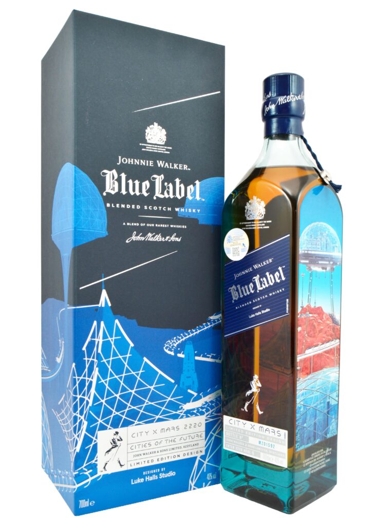 Johnnie Walker Blue Label - City X Mars 2220 Limited Edition 】| Vinos Baco
