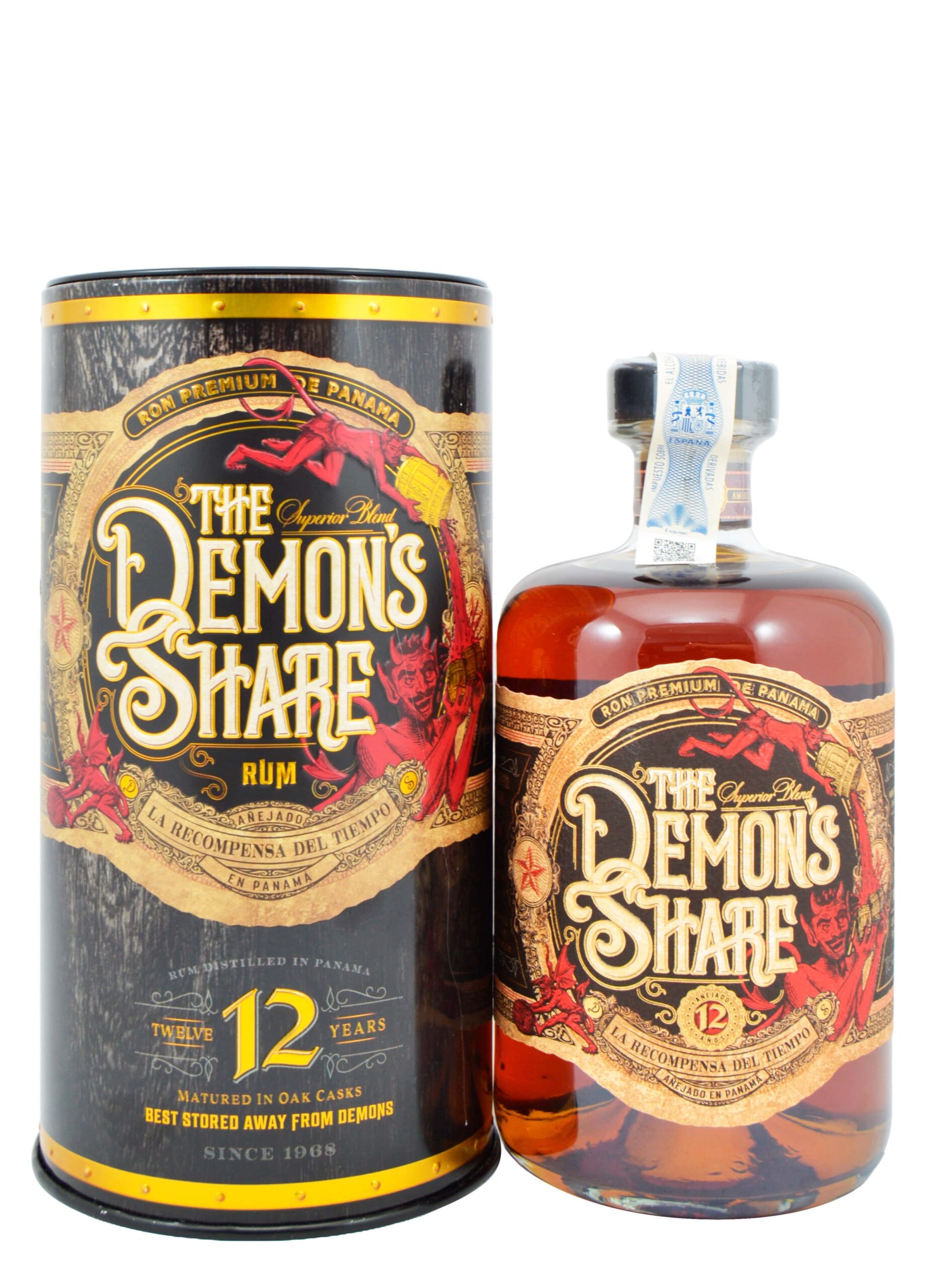 The Demon's Share Rum 12 Años