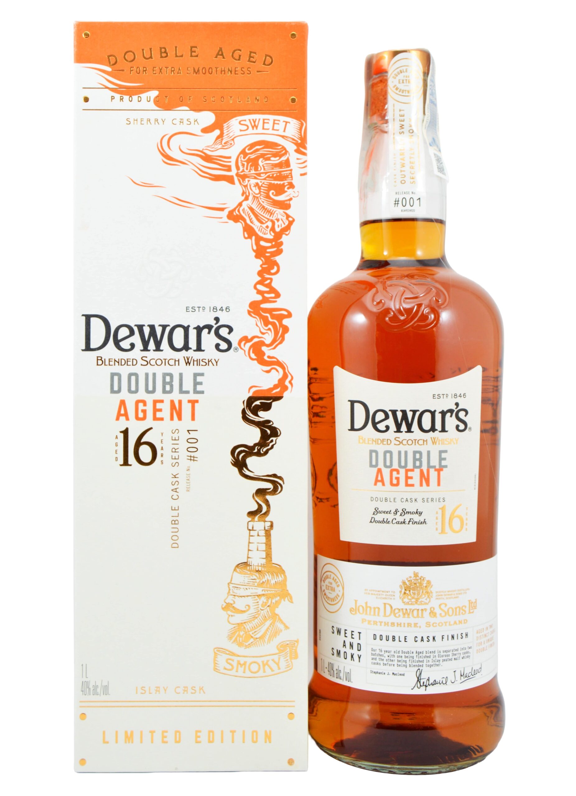 Dewar's 16 Years Old Double Agent