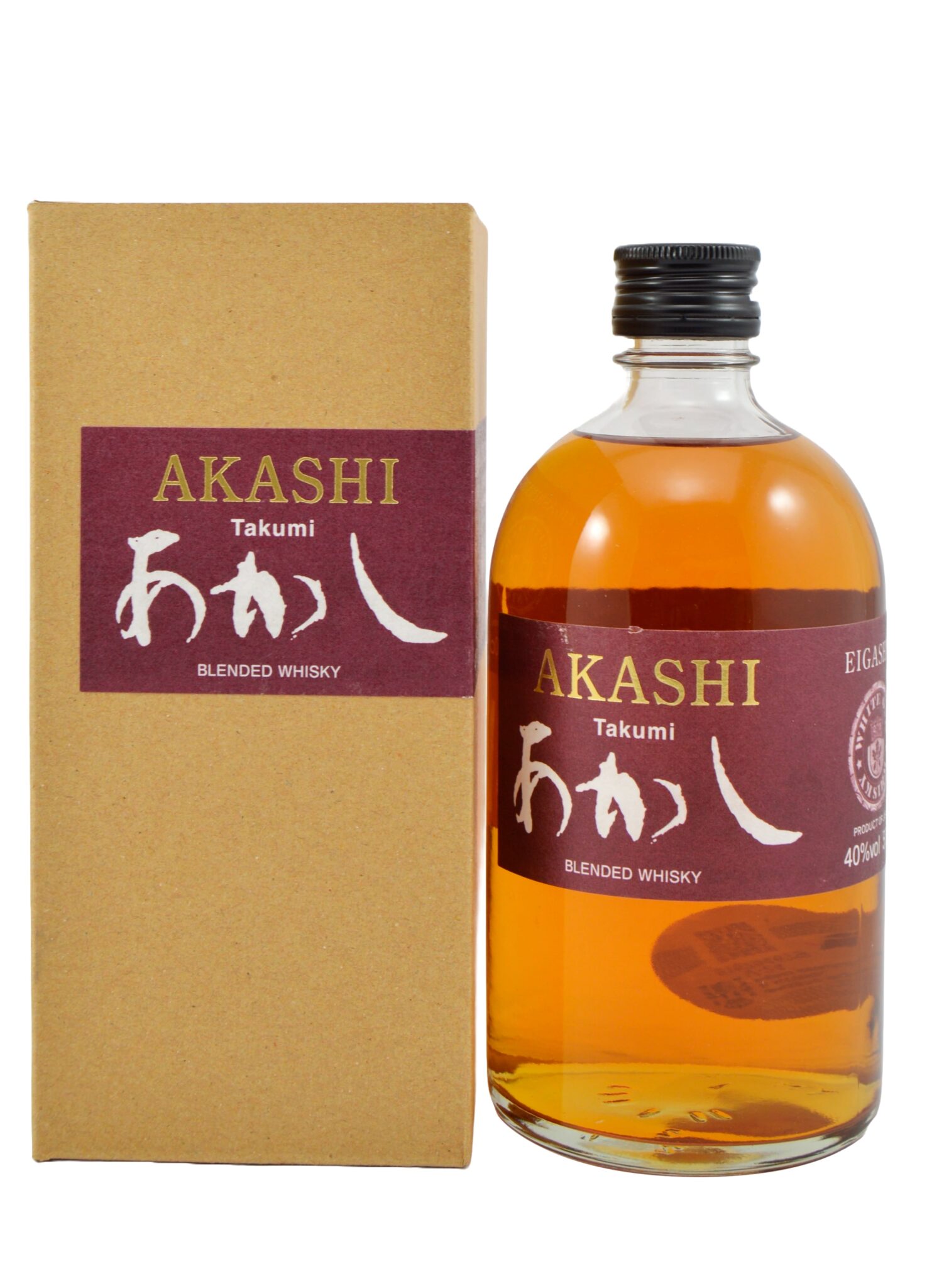 Akashi Takumi Blended Whisky 50 CL Vinos Baco akashi-takumi-blended-whisky-50-cl-vinos-baco