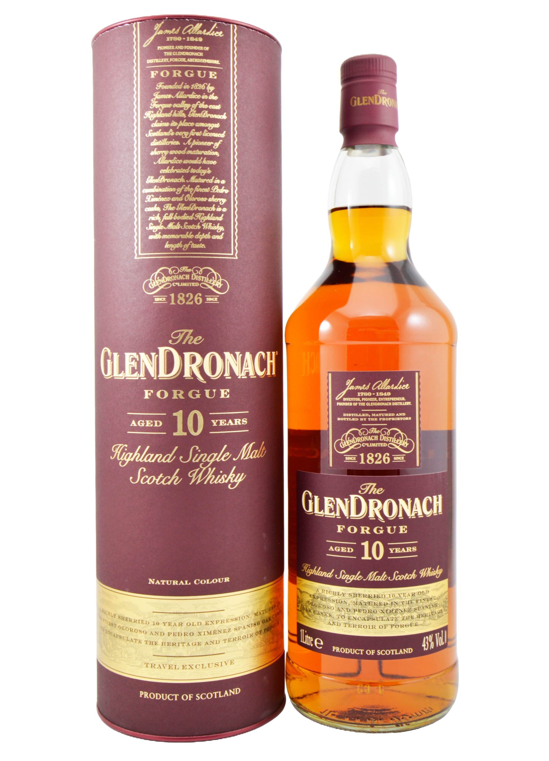 The Glendronach Forgue 10 Years Old