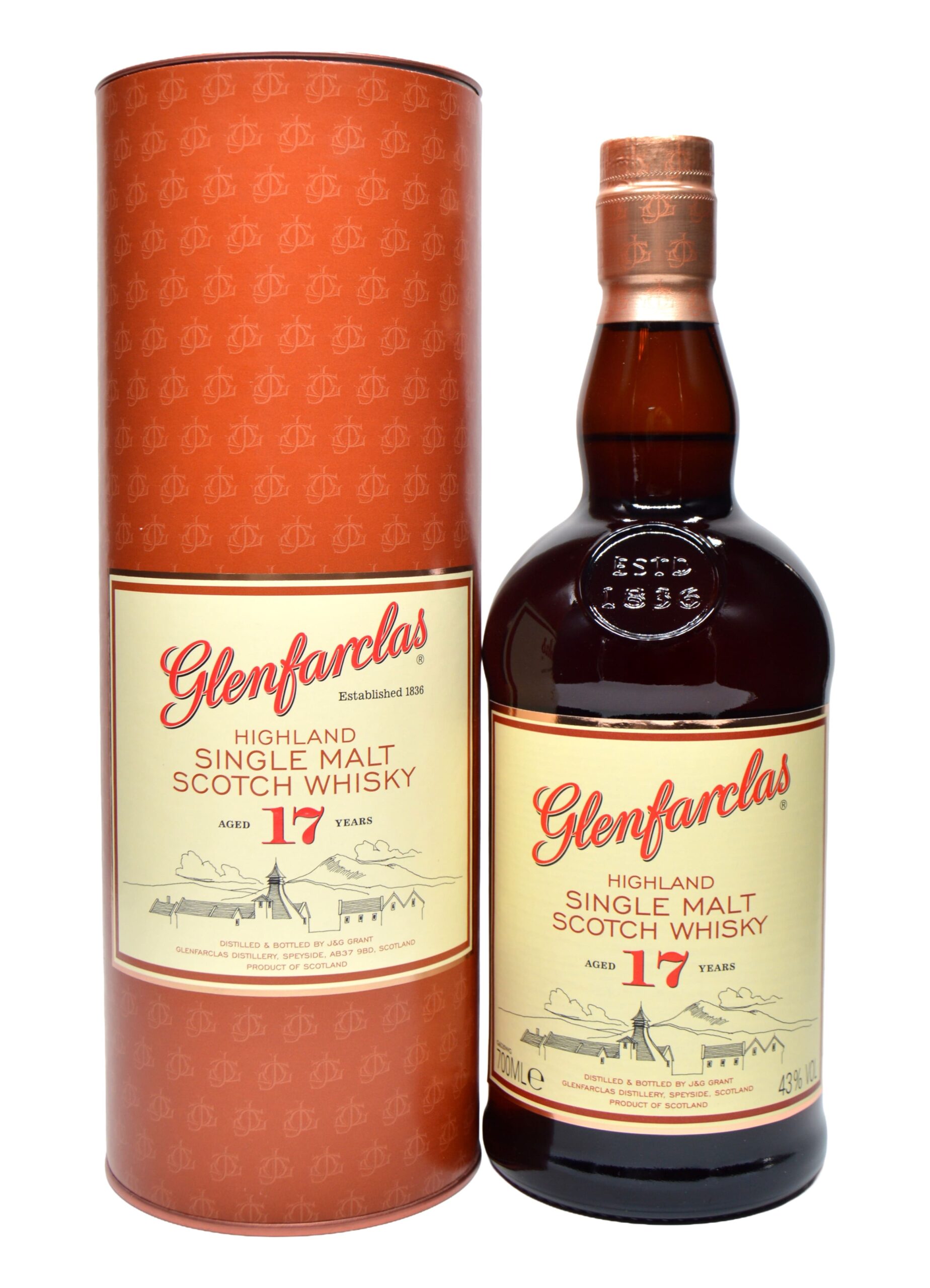 ウイスキー GLENFARCLAS 17 ▷【 Glenfarclas 17 Years Old 】| Vinos Baco